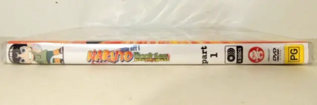 Naruto Rock Lee and His Ninja Pals Part 1 Brand New Sealed DVD Ep 1-26 Region 4 3