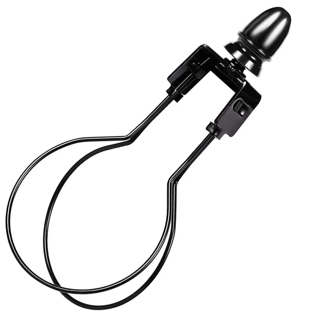 Clip lampadina paralume arpa con pomello parti paralume supporto