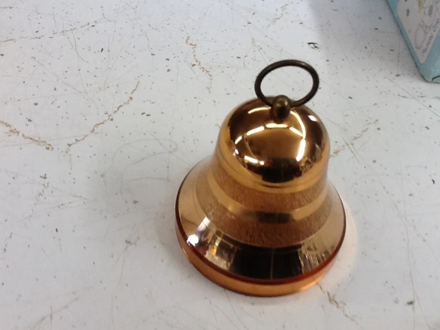 VINTAGE REUGE SWISS Musical Movement Red Velvet Gold Trim Bell