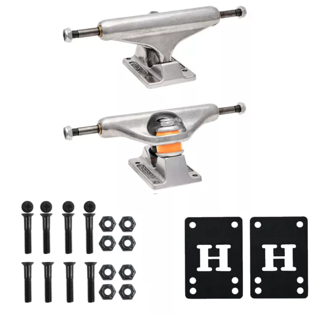 Independent Skateboard Trucks Stage 11 Std + Risers & Hardware Kit - Choose Size