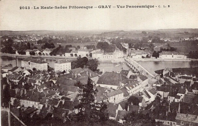 *8303 cpa 70 Grau=y - vue panoramique