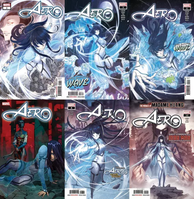 Aero (Issues #1 to #12 inc. Variants, 2019-2020)