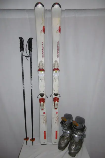 Rossignol Ski " Passion " Top Allround Carver 154 Cm + Skischuhe Gr: 41 Im Set.
