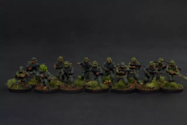 🌳28mm Warlord Games German Waffen SS Section, Early War, Bolt Action WWII  BNIB
