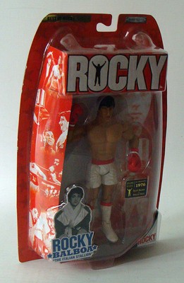 Rocky-ROCKY BALBOA pre Fight Best of series 18 cm personaggio Jakks Pacific 8 NUOVO 