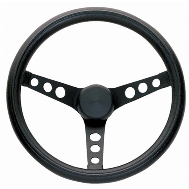 Grant 338 Universal 3 Spoke Steering Wheel 13.5" Ford Chevy Dodge Hot Rat Rod Mg