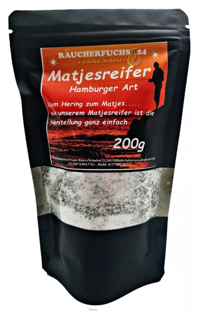 Matjesreifer Hamburger 200g ➤ Gewürz, Fischgewürze, Hering, Matjes, Gewürze !