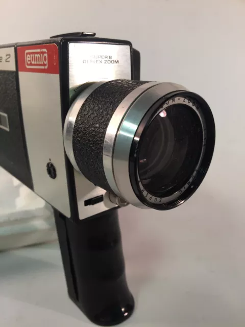 eumigette 2 eumig 8mm 1.8 Rare Cine Camera 1960s retro vintage.