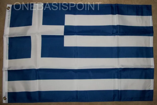 2'x3' Greece Flag Outdoor Banner Pennant Greek Hellenic Republic Athens New 2x3