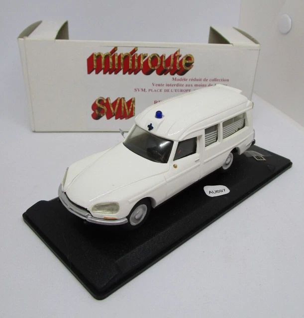 Miniature Citroën DS Cabriolet Pichon Parat 1/43 - Classiques Résine - Modèle De Collection