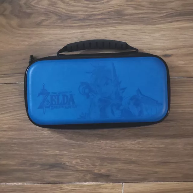 ZELDA BREATH OF The Wild Official Nintendo Switch Carrying Case Leather