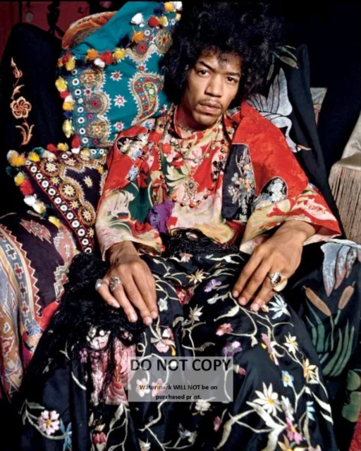 Musician Jimi Hendrix - 8X10 Publicity Photo (Ww249)