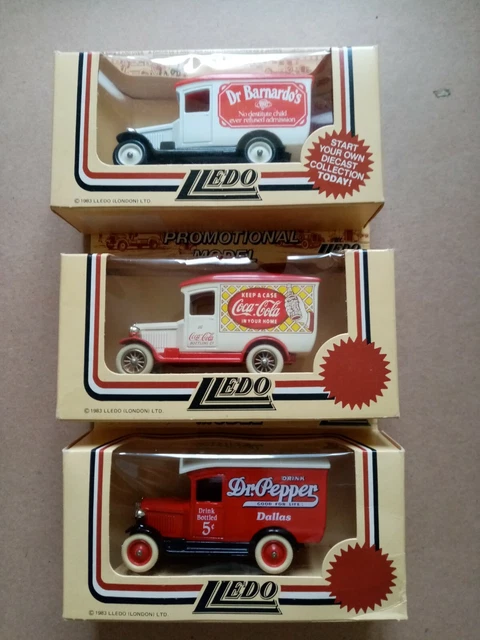 lledo lot de 3 camions