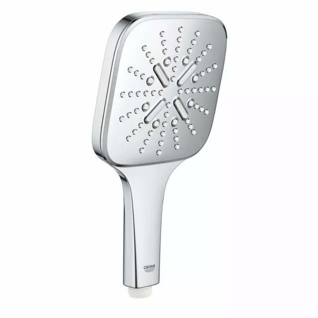 Grohe Rainshower SmartActive 130 Cube Handbrause Chrom 26582000 mit drei Strahla