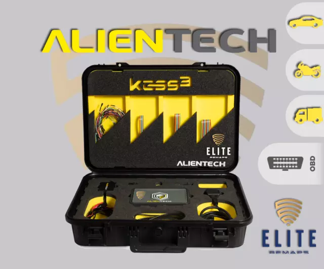 Alientech Kess 3 OBD - Auto e veicoli commerciali leggeri + 5 file gratuiti