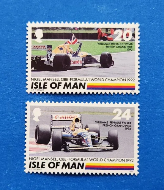Isle Of Man Stamps, Scott 529-530 Complete Set MNH