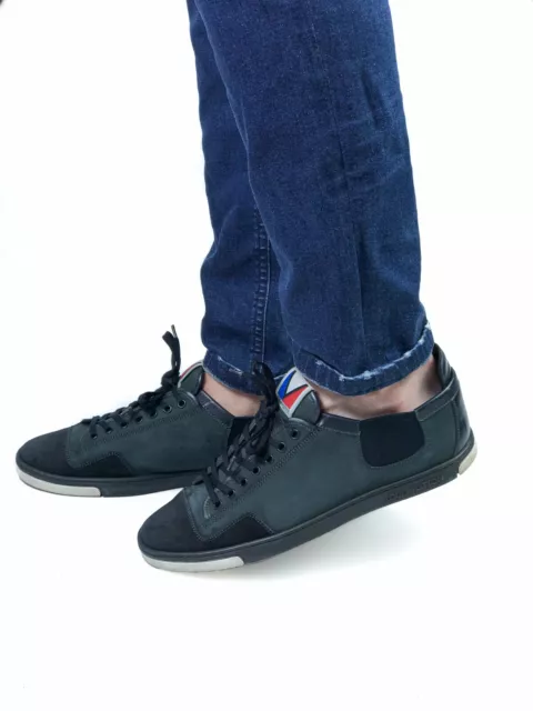 LOUIS VUITTON men's LV logo suede/fabric sneakers | Size 7/US 9  (27.5cm/10.8in)