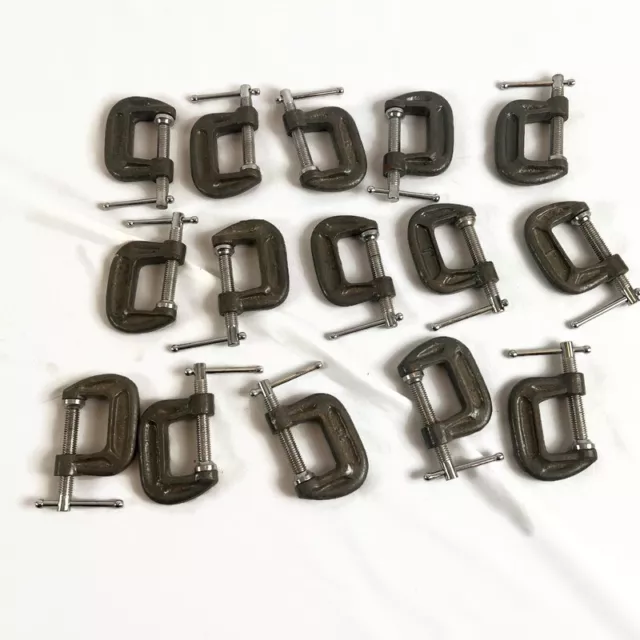 Adjustable Clamps 1”  USA Lot of 15