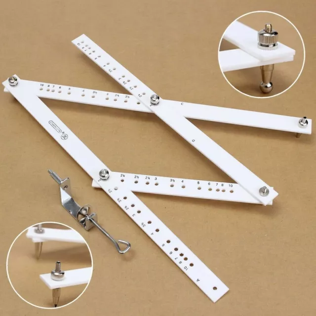 Pantograph 34cm vergrößern kopieren verkleinern Zeichengerät Zeichenwerkzeug·Neu