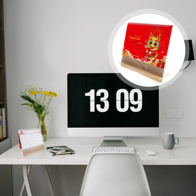DESK CALENDAR 2024 standing flip Desk Calendar 2024 Desk Calendar