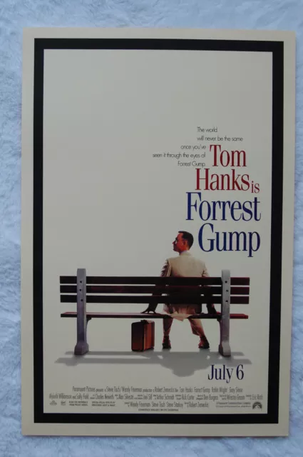 Forrest Gump Lobby Card Movie Poster Tom Hanks