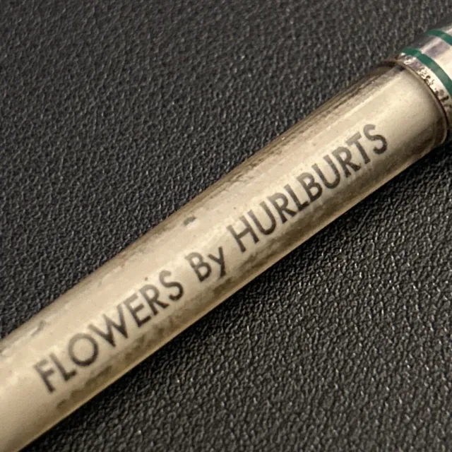 VTG c1950s Ballpoint Pen Flowers By Hurlburts Great Bend Kansas