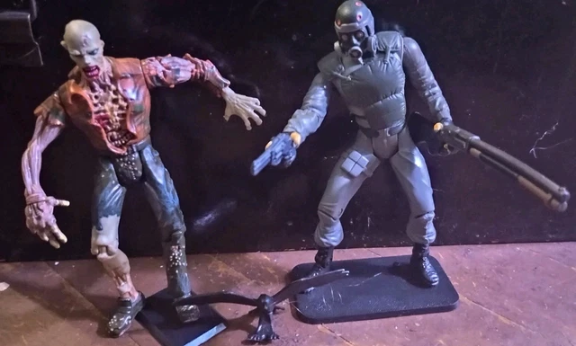 TOYBIZ RESIDENT EVIL 1,2 COMPLETE SET LOT Toy Biz Action Figure