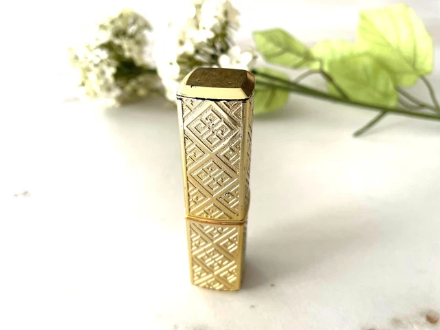 Rouge à Lèvres Guerlain N777 Rechargeable - Étui Acier Avec Miroir, Teinte Rouge Satin, Neuf Valeur 82€