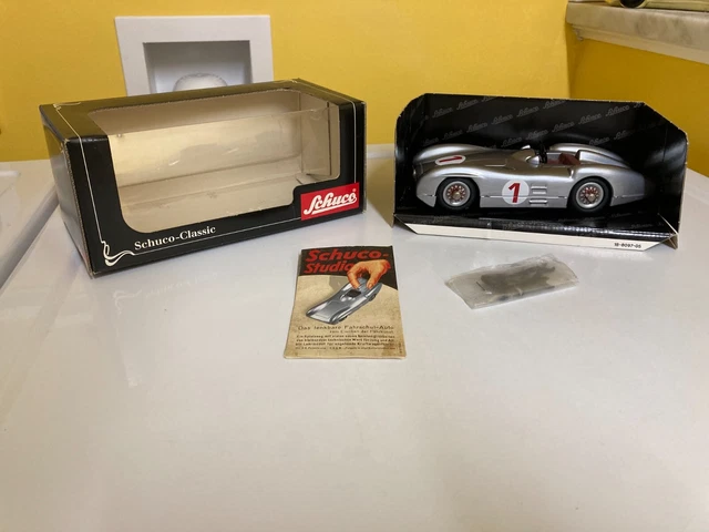 SCHUCO STUDIO III silver Mercedes-Benz 196 #8 wind-up
