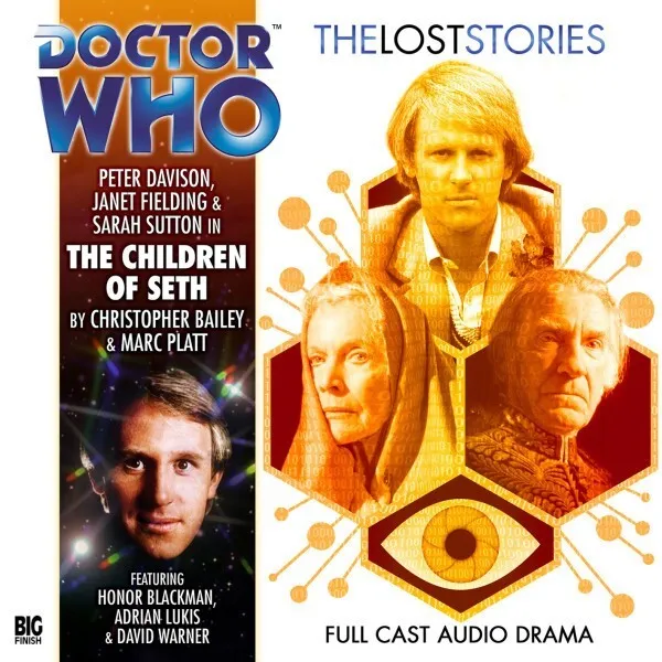 New Sealed Big Finish Dr Doctor Who The Children Of Seth 2Cd Peter Davison