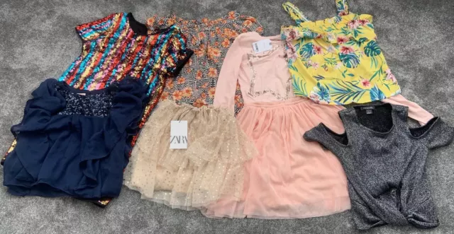 Pacchetto abiti da festa per ragazze 10-11 anni Next, Zara, Moonsoon, Tu