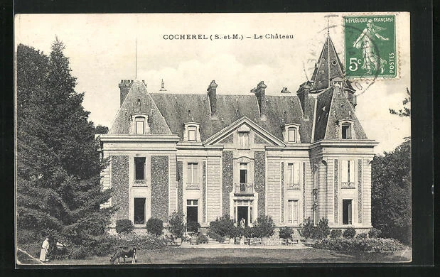 CPA Cocherel, Le Chateau