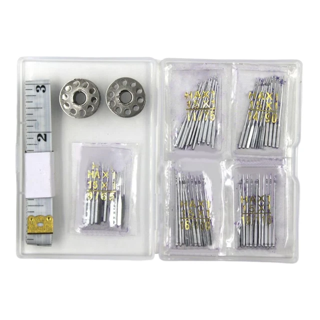 50x Agujas Universal Máquina de Coser 65/9, 75/11, 90/14, 100/16, 110/18
