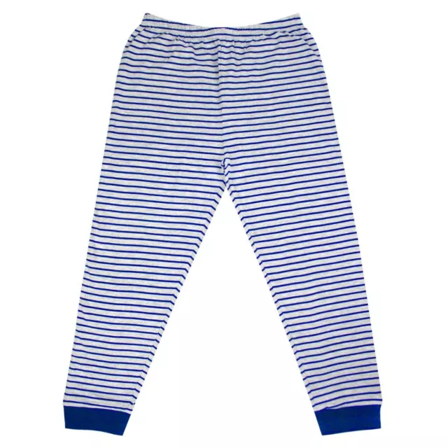 Pantalones de Estar por Casa Diseño Rayas en Contraste para Niños/Niñas (NS7818)