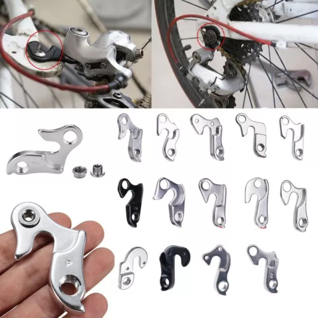 Pendentif dérailleur de vélo en aluminium robuste et facile à installer pour