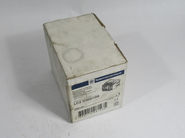 Telemecanique LC2D3201G6 Reversing Contactor 120V 60Hz NEW