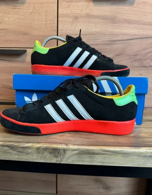 ADIDAS FOREST HILLS Rare Rasta Colourway Trainers Size 8 UK £12.00 ...