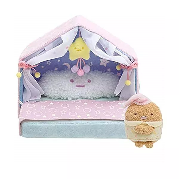 Sumikko Gurashi Star Sumikko House Bed + Plush Doll San-X F/S