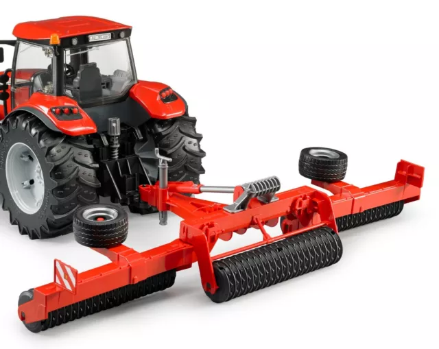 Bruder Spielzeug 02226 Cambridge Walze Zubehör Anbaugeräte für Traktor Trecker 3