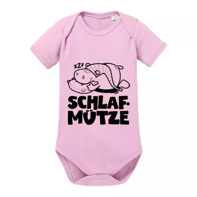 Kinder - Babybody Modell: "Schlafmütze" 100% Baumwolle