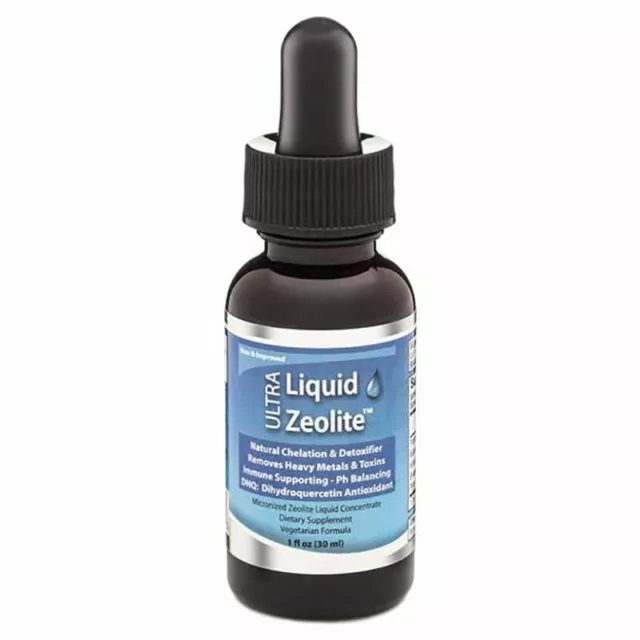 SUPER zeolite liquid liquified detox Humic and Fulvic Acid 72 Trace Minerals