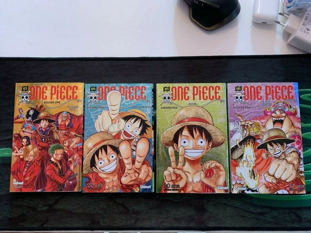 ONE PIECE - Tomes collector 83/84/85/86 édition collector 20 ans