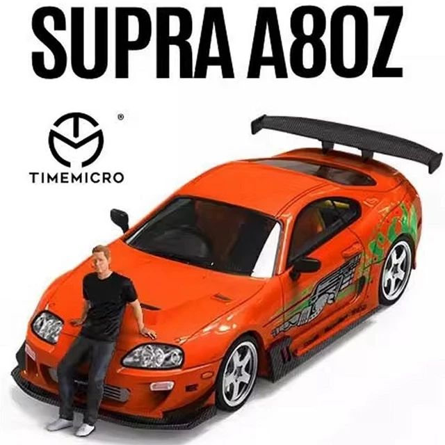 Mô hình xe Toyota Supra A80Z Paul Walker - Dom carbon 1:64 Time Micro Mô hình xe Toyota Supra A80Z Paul Walker - Dom carbon 1:64 Time Micro