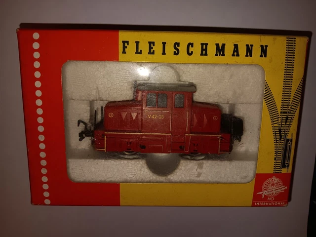 Locomotive Fleischmann HO 41-1364 DB – Pièce Pour Collectionneur à Réparer
