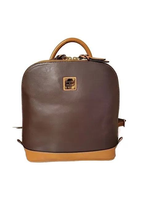 Dooney & Bourke Leather Taupe Backpack
