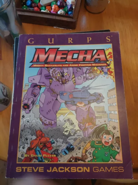 Gurps: Mecha by David L Pulver (Paperback, 1998) Anime Science Fiction Rpg