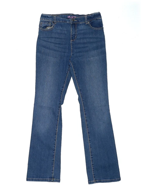 The Children's Place Girls Blue Jeans 16 Slim
