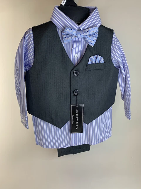 Andrew Fezza Boys Dress Suit Vest Pants 18 M  Partywear