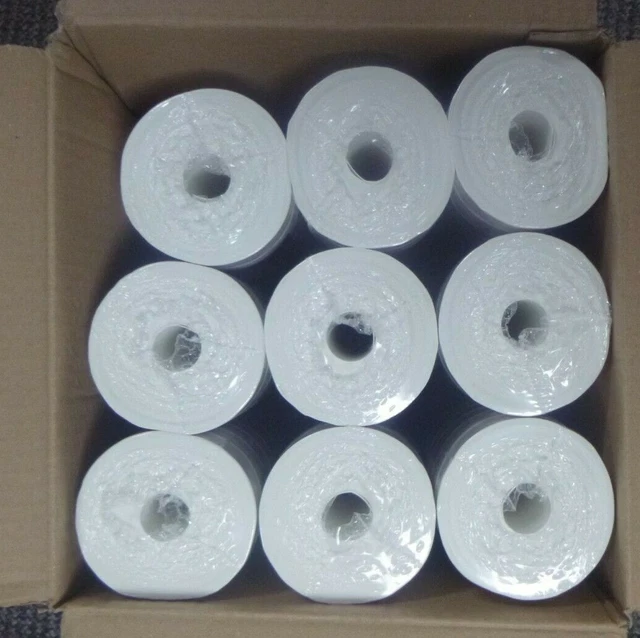 9 x Full Rolls White Wallpaper - Paintable Textured Vinyl - Paste The Wall Weave 3