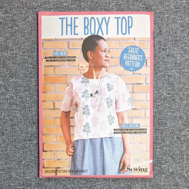 SIMPLY SEWING BOXY Top Pattern - Uncut / Factory Folded (Sizes XS - XL ...